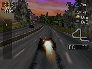 San Francisco Rush 2049 screenshot 5 for Nintendo 64